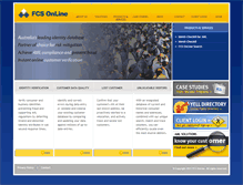 Tablet Screenshot of fcsonline.com.au