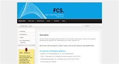 Desktop Screenshot of fcsonline.de